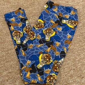 Beauty and the Beast Lularoe leggings!